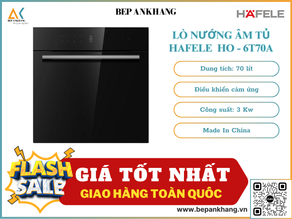 LÒ NƯỚNG ÂM TỦ HAFELE  HO - 6T70A 538.01.441